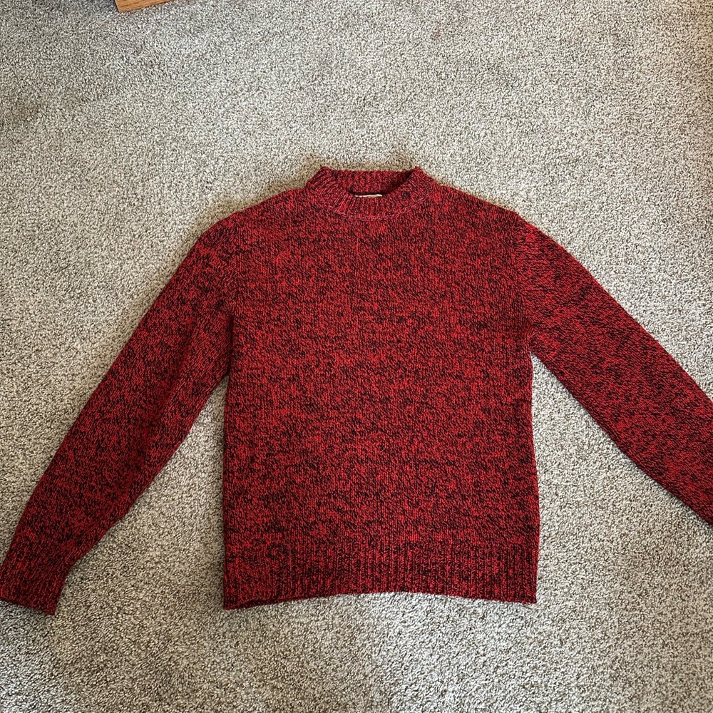 VINTAGE WOOL Red Sweater